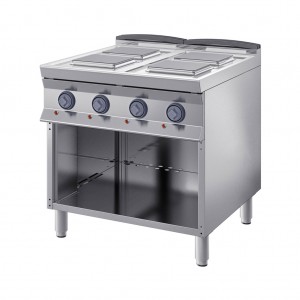 Cucina elettrica a 4 piastre singole 