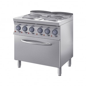 Cucina elettrica a 4 piastre singole 