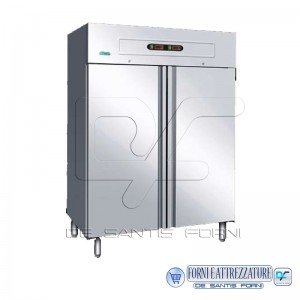 Armadio refrigerato doppia temperatura GN2/1 Lt. 552/552