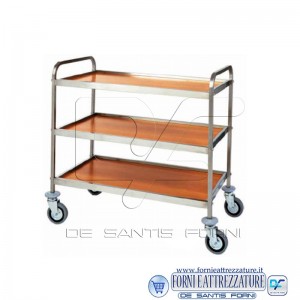 Carrello di servizio inox Carrello di servizio inox