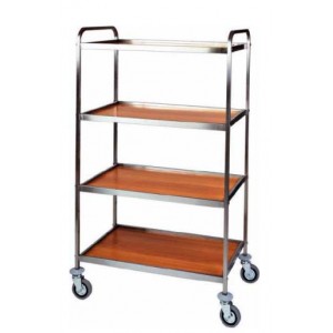 Carrello di servizio inox Carrello di servizio inox