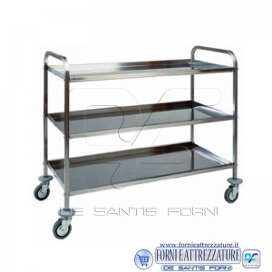 Carrello di servizio inox Carrello di servizio inox