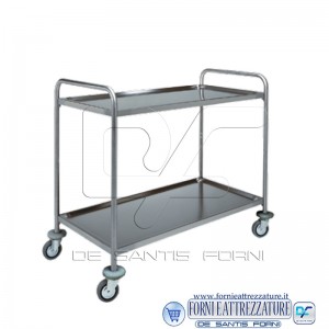 Carrello di servizio inox