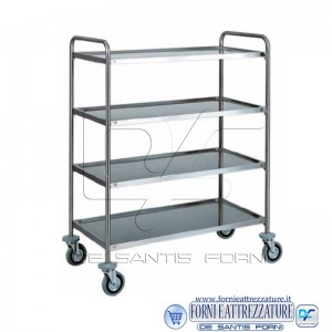 Carrello di servizio inox Carrello di servizio inox