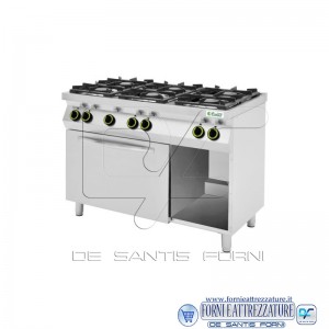 Cucina a gas 4 fuochi,con forno a gas