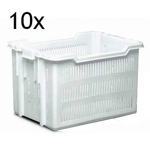 Ceste per pane 60x50x36H (10 Pezzi) Numero 10 ceste per pane 60x50x36H