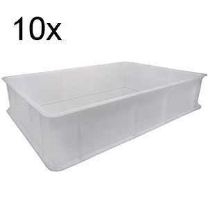 Cassette Porta impasto cm 60x40x13 (10 Pezzi) Numero 10 Cassette Porta impasto cm 60x40x13