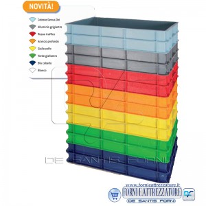 Cassette Porta impasto cm 60x40x10 (10 pezzi) Numero 10 Cassette Porta impasto cm 60x40x10