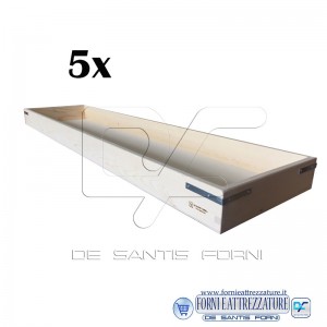 Casse di lievitazione Cm.200x40x10H (Kit da 5 Pz.) Kit di 5 Casse di lievitazione Cm.200x40x10H
