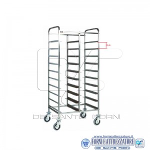 Carrello portavassoi 20 vassoi