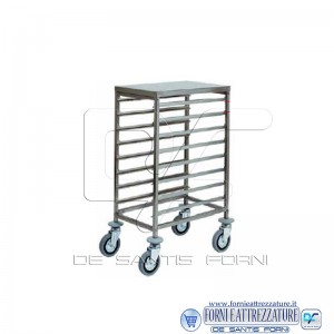 Carrello porta teglie GN1/1,8 teglie