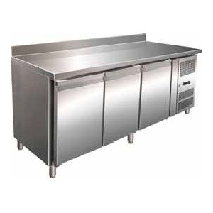 Tavolo refrigerato gastronomia GN1/1 con alzatina -18°/-22°