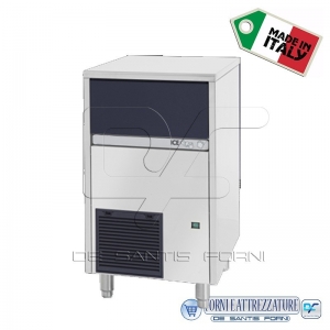 Fabbricatore di ghiaccio vasca 25 kg,produzione Kg.47/24H