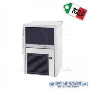 Fabbricatore di ghiaccio vasca 8 kg,produzione Kg. 25/24H