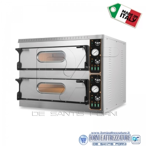 Forno elettrico per pizza 2 camere cm.108x72x14H(x2) Forno elettrico per pizza 2 camere cm.108x72x14H(x2)