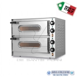 Forno elettrico per pizza 2 camere cm.41x36x11H(x2)