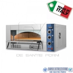 Forno a gas per pizza 1 camera 62 X 62 X 15,5