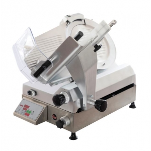Affettatrice automatica con lama da 35 cm.