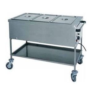 Carrello termico con resistenza a secco GN1/1