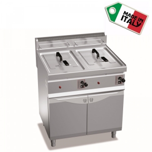 Friggitrice a Gas 2 vasche da Lt.10
