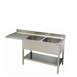 Lavello a sbalzo con ripiano inf. prof.600 Lavello a sbalzo con ripiano inf. prof.600