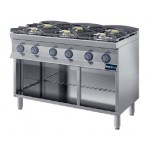 Cucina a gas 4 fuochi prof.700